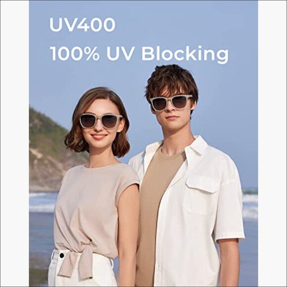 Ultra Lightweight Folding Polarized Sunglasses with Organizer Case
